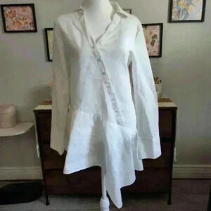 Club Monaco asymmetrical blouse size XS/TP